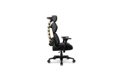 COUGAR Gaming-Stuhl Terminator Elite Gold, Schwarz