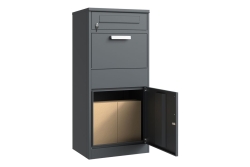 Phoenix Safe Paket Box PB1121AAK graphitgrau Schlüssel groß