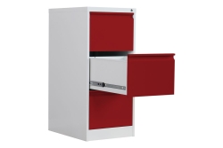 Phoenix Safe Hängeregistraturschrank 3 Schubladen rot (Speditionsversand)