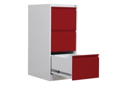 Phoenix Safe Hängeregistraturschrank 3 Schubladen rot (Speditionsversand)