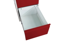 Phoenix Safe Hängeregistraturschrank 3 Schubladen rot (Speditionsversand)