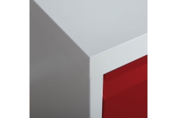 Phoenix Safe Hängeregistraturschrank 3 Schubladen rot (Speditionsversand)