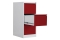 Phoenix Safe Hängeregistraturschrank 3 Schubladen rot (Speditionsversand)