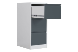 Phoenix Safe Hängeregistraturschrank 3 Schubladen anthrazit (Speditionsversand)