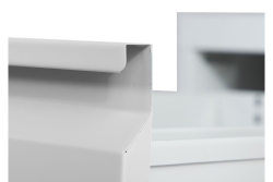 Phoenix Safe Hängeregistraturschrank 4 Schubladen grau