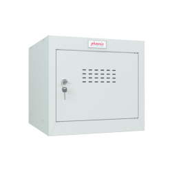 Phoenix Safe Würfelspind 44l klein Türschloss grau