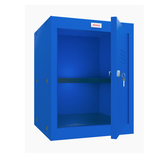 Phoenix Safe Würfelspind 66l Standard Türschloss blau
