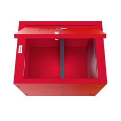 Phoenix Safe Würfelspind 66l Standard Türschloss rot
