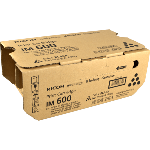 Ricoh Toner 418478 IM600 schwarz OEM