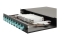 Equip LWL-Spleißkasten 12-Port LC-Duplex OM3 1U komplett sw