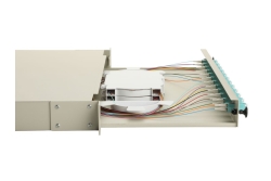 Equip LWL-Spleißkasten 12-Port LC-Duplex OM3 1U komplett gr