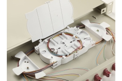Equip LWL-Spleißkasten 12-Port LC-Duplex OM4 1U komplett gr