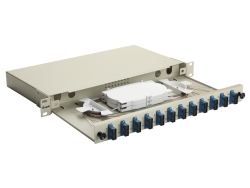 Equip LWL-Spleißkasten 12-Port SC-Duplex OS2 1U...