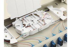 Equip LWL-Spleißkasten 12-Port SC-Duplex OS2 1U komplett gr