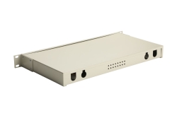 Equip LWL-Spleißkasten 12-Port SC-Duplex OM4 1U komplett gr
