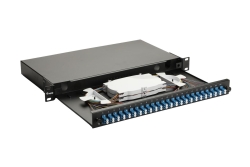 Equip LWL-Spleißkasten 24-Port LC-Duplex OS2 1U...