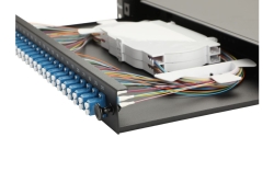 Equip LWL-Spleißkasten 24-Port LC-Duplex OS2 1U komplett sw