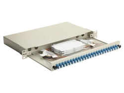 Equip LWL-Spleißkasten 24-Port LC-Duplex OS2 1U...