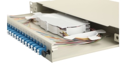 Equip LWL-Spleißkasten 24-Port LC-Duplex OS2 1U komplett gr