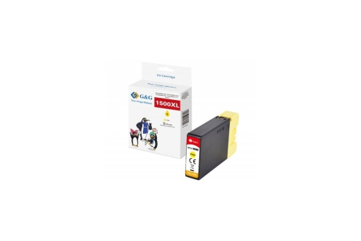 G&G Tinte komp. m. Canon PGI-1500XLY/9231B001 XL-Patr. Gelb