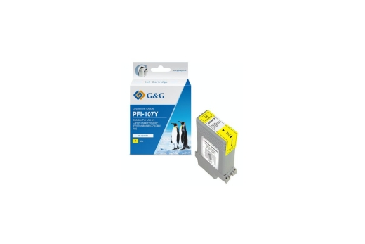 G&G Tintenpatrone kompatibel Canon PFI-107Y/ 6708B001 Gelb