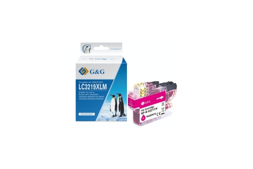G&G Tintenpatrone kompatibel Brother LC-3219M Magenta