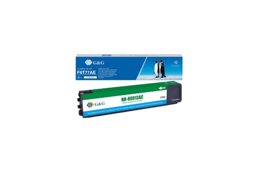G&G Tintenpatrone kompatibel mit HP 913A / F6T77AE Cyan