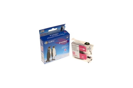 G&G Tintenpatrone kompatibel Brother LC-125XLM Magenta
