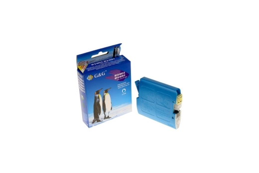 G&G Tintenpatrone kompatibel Brother LC-970C/ LC-1000 Cyan