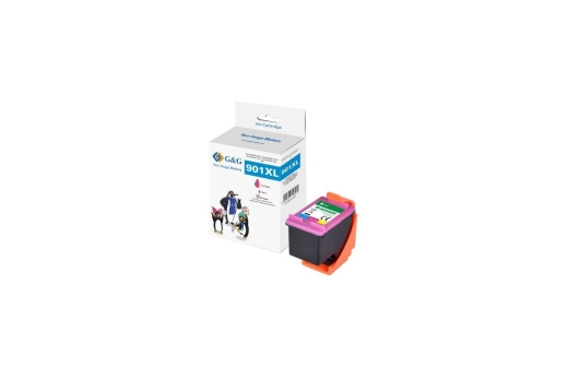 G&G Tintenpatrone kompatibel mit HP 901 / CC656EE Color
