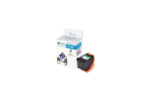 G&G Tintenpatrone kompatibel HP 21XL/ C9351CE XL-Schwarz