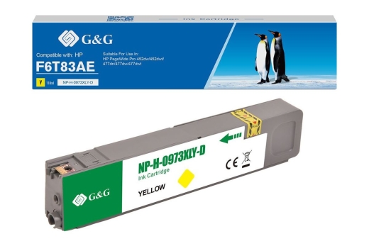 G&G Tintenpatrone kompatibel HP 973X/ F6T83AE XL-Gelb