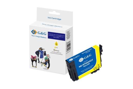 G&G Tintenpatrone kompatibel Epson 604XL - Gelb