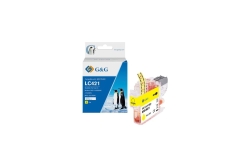G&G Tinte kompatibel mit Brother LC421Y (200 Seiten)...