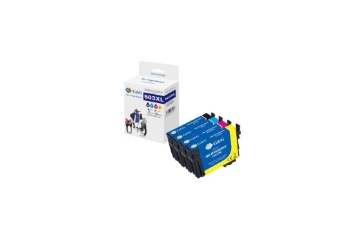 G&G 4 Tintenpatronen ersetzen Epson 503XL