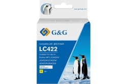 G&G Tinte komp. m. Brother 422 Patrone LC422Y Y(550 Seiten)