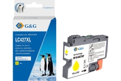G&G Tintenpatrone kompatibel Brother 427XL LC-427XLY...