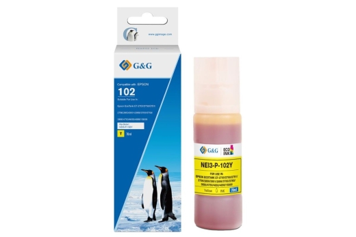 G&G Patrone komp. Epson 102/C13T03R440 Tintentank Gelb