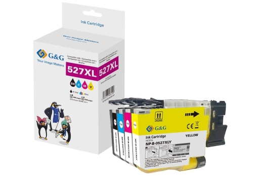 G&G Patr. Brother LC527XLVAL Set 3K Seiten BK,2K Farbseiten