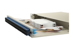 Equip LWL-Spleißkasten 24-Port SC-Duplex OS2 1U komplett gr