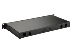 Equip LWL-Spleißkasten 24-Port SC-Duplex OM3 1U...
