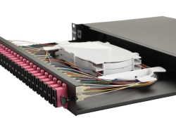 Equip LWL-Spleißkasten 24-Port SC-Duplex OM4 1U...
