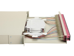 Equip LWL-Spleißkasten 24-Port SC-Duplex OM4 1U...