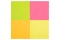 DELI Haftnotizen 7,6x7,6 cm Stick up, EA03003 400 St. farbig