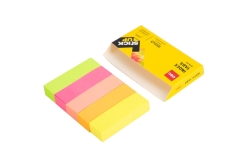 DELI Haftnotizen Index PP Stick Up 5x1,2 cm 100 St. farbig