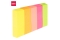 DELI Haftnotizen Index PP Stick Up 5x1,2 cm 100 St. farbig