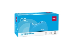 DELI Klebeband Abroller RIO 12x6x5cm hellblau