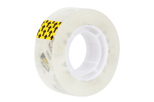 DELI Klebeband 18mm x 33m transparent