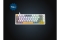 INCA Gaming Tastatur RGB/RedSwitch/USB/Mechan. 2.00m weiß