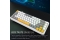INCA Gaming Tastatur RGB/RedSwitch/USB/Mechan. 2.00m weiß
